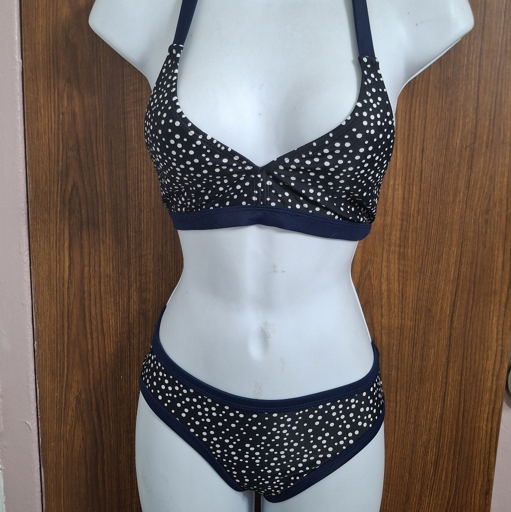 Polka Dot Bikini Top